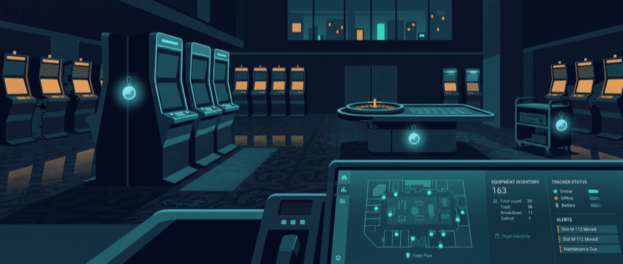 Casino Gaming Equipment Tracking: RFID Asset Management for Slot Machines & Gaming Floors