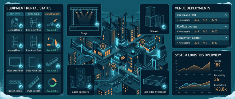 Event Company Equipment Tracking: Complete Guide for Rentals & Production 2025