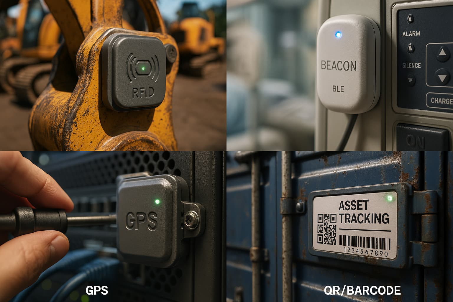 Long-Lasting Asset Tracking Tags (BLE, RFID, GPS)