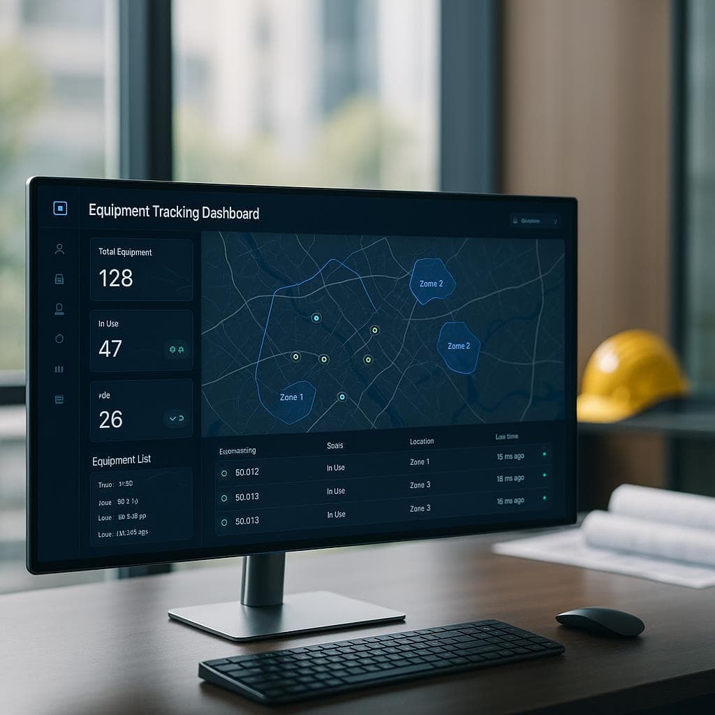 AirPinpoint Equipment Tracking Dashboard