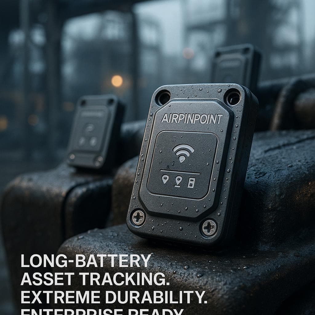 Long-Battery Tags for Tracking Unpowered Equipment