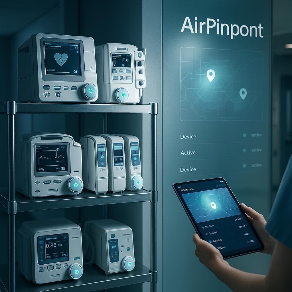 Equipment Tracker for Healthcare Facilities