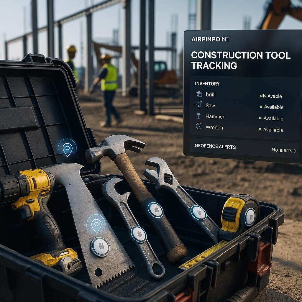 Construction Tool Tracking: Prevent Loss, Automate Inventory