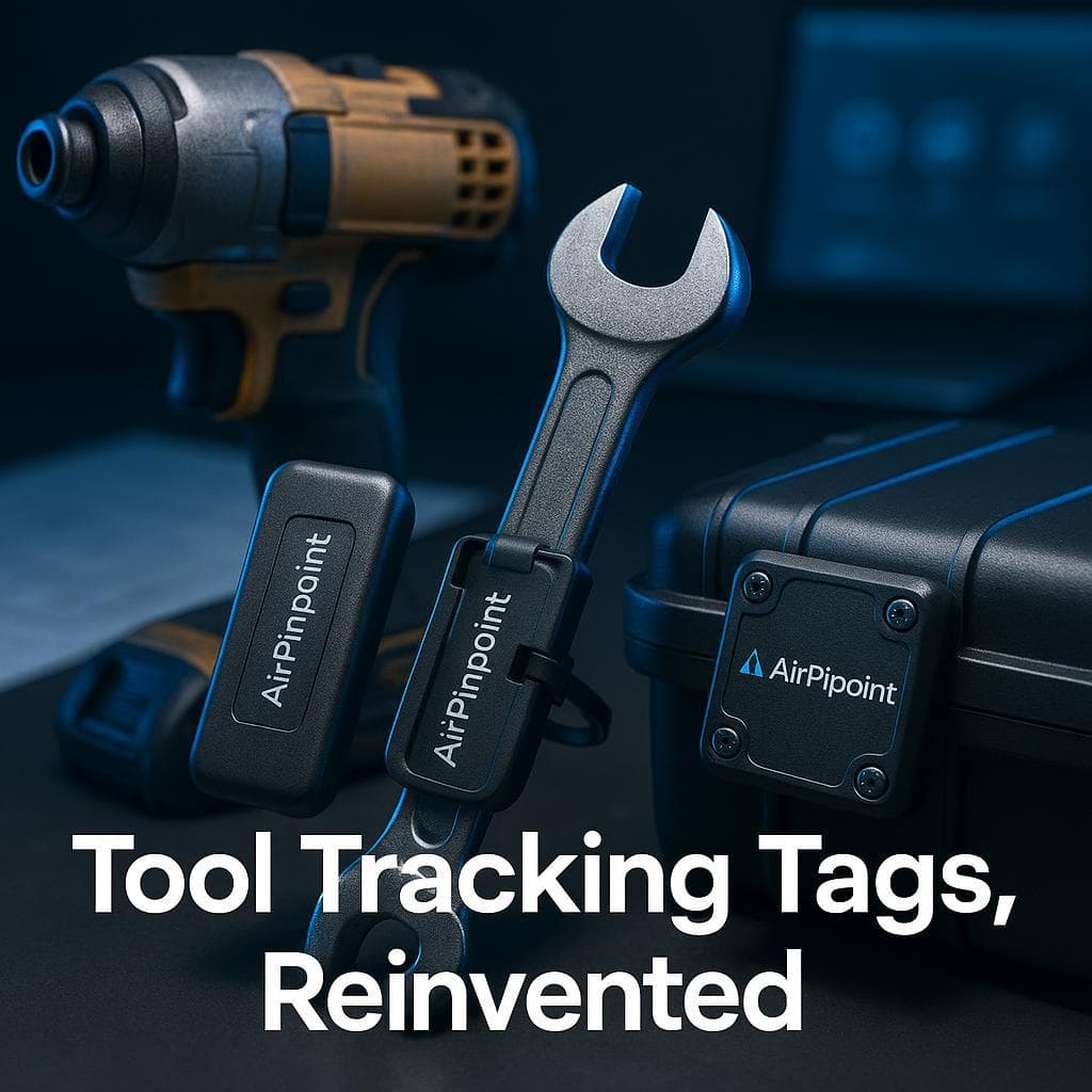 GPS and BLE Tags for Tools and Equipment