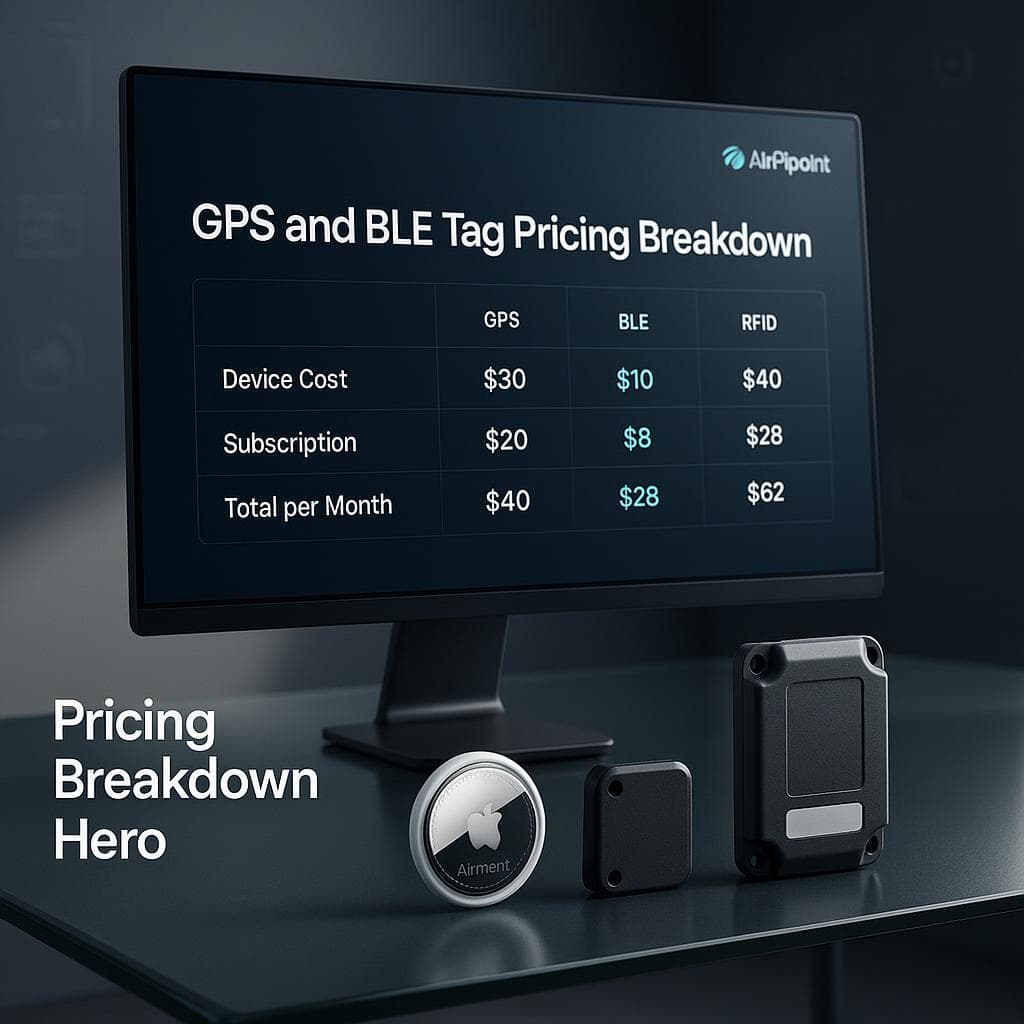 GPS and BLE Tag Pricing Breakdown