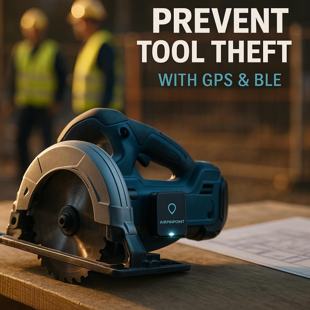 Anti-Theft Tracking Devices for Equipment & Tools | AirPinpoint